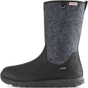 NEW ICEBUG women's grove wool bugrip winter boots in black/grey